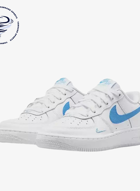 Nike/耐克正品AirForce107新款白蓝色街头经典休闲板鞋IO7403-104