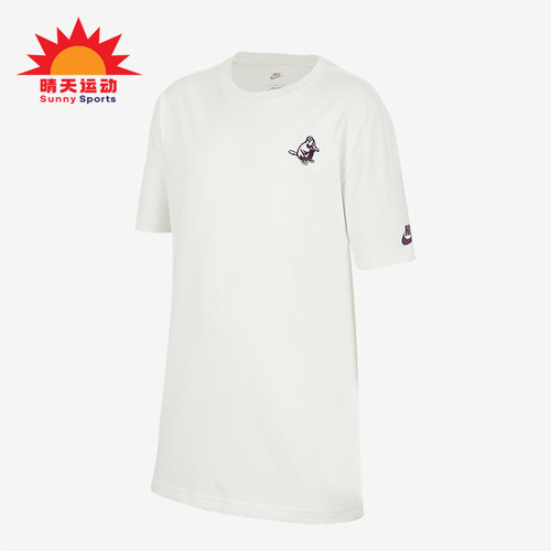 Nike/耐克正品Sportswear大童宽松简约透气经典短袖IH0830-133