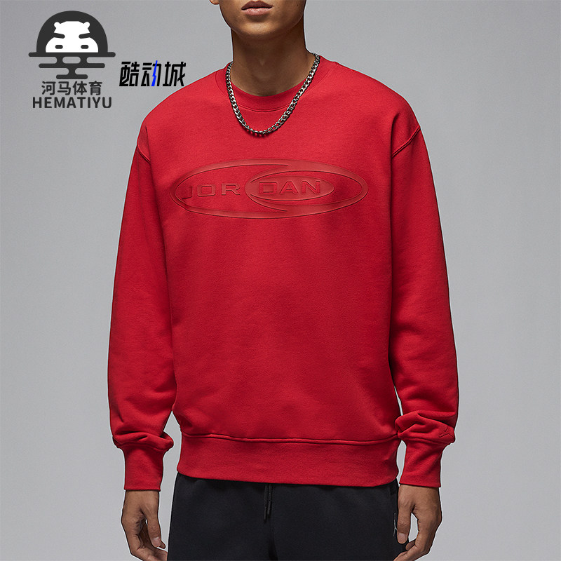 耐克男士圆领运动卫衣