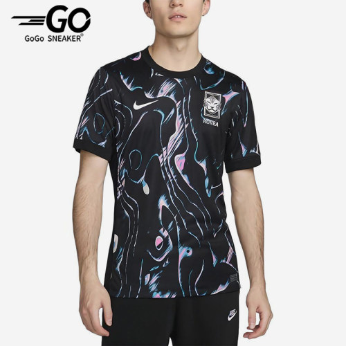 Nike/耐克正品Stadium Away男士圆领满印足球套头球衣FJ4281-010
