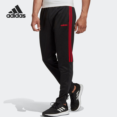 Adidas/阿迪达斯正品男子舒适松紧针织休闲运动长裤 GD3787
