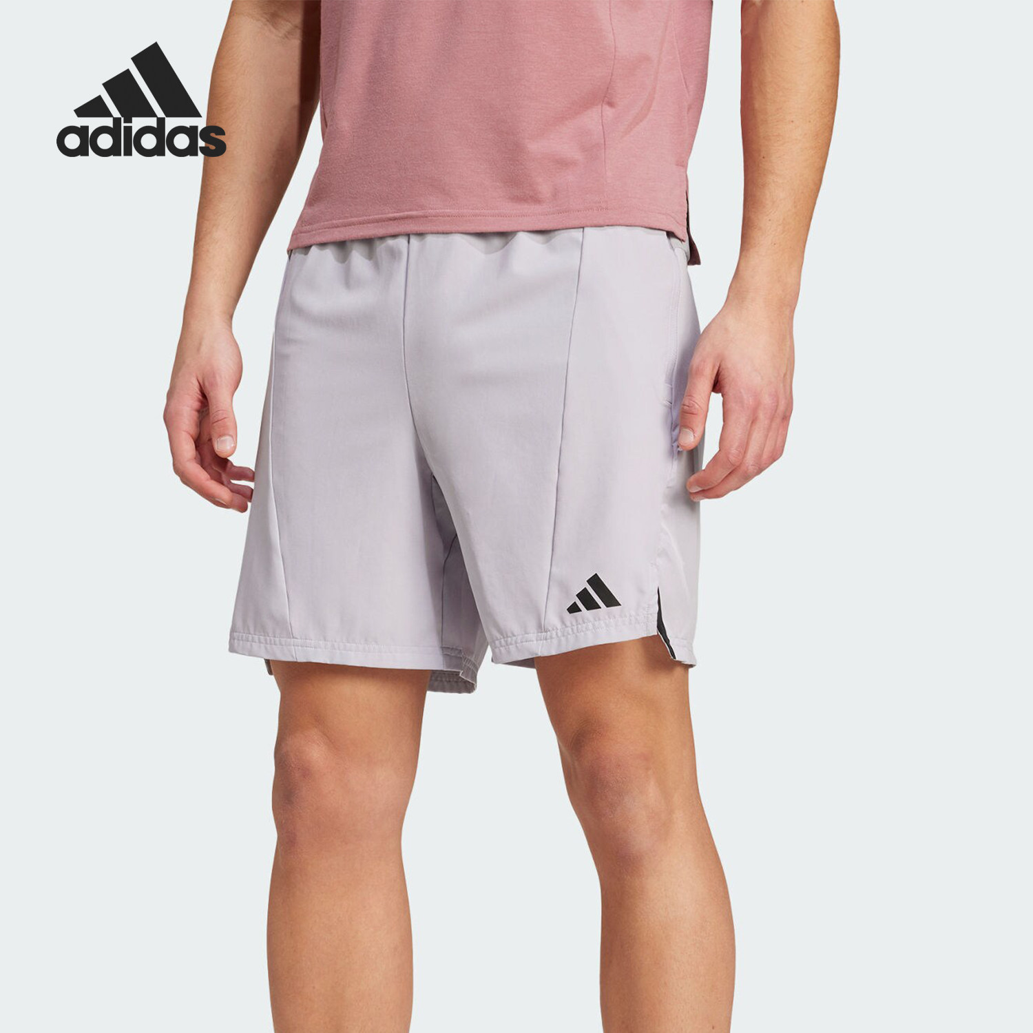 Adidas/阿迪达斯正品D4T SHORT男士梭织运动健身短裤IX9135