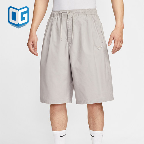 Nike/耐克正品Club男士梭织宽松透气经典休闲户外短裤HJ2541-009