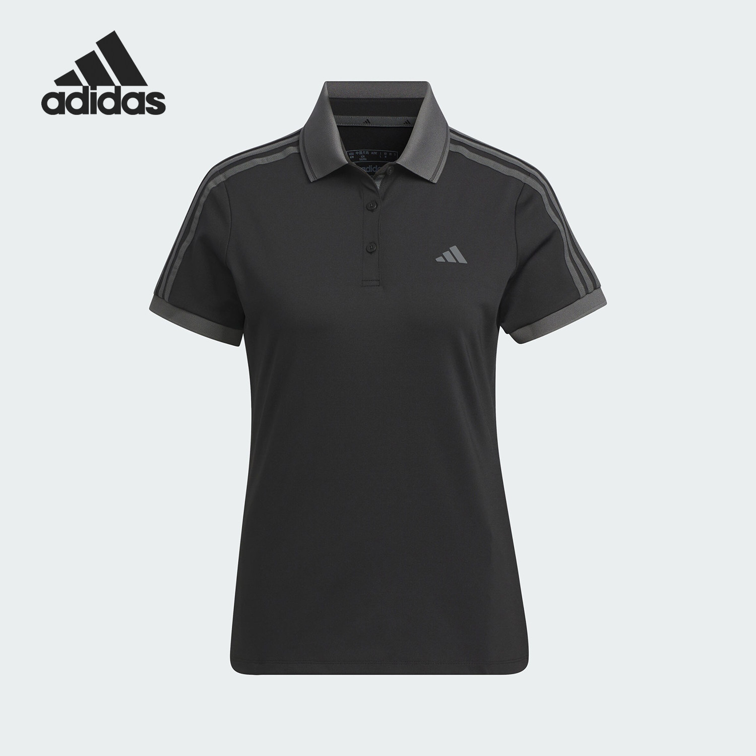Adidas/阿迪达斯正品W 3ST H.RDY SS女士透气POLO衫IS4734