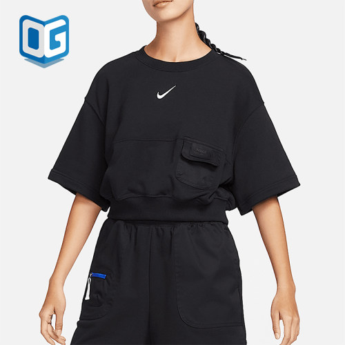 Nike/耐克正品新款女士宽松透气圆领运动短袖T恤DV8039-010
