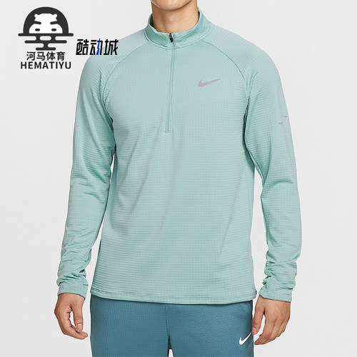 Nike/耐克正品2025冬季男士柔软加绒保暖运动长袖T恤HV2708-017
