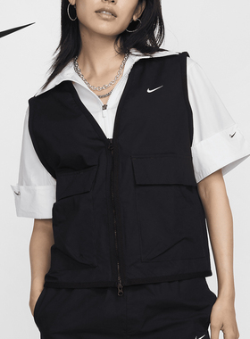 Nike/耐克正品Sportswear Essential女士宽松马甲FV6311-010