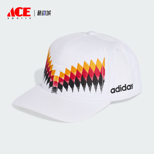 Adidas/阿迪达斯正品德国队男女足球运动经典遮阳棒球帽KE6694