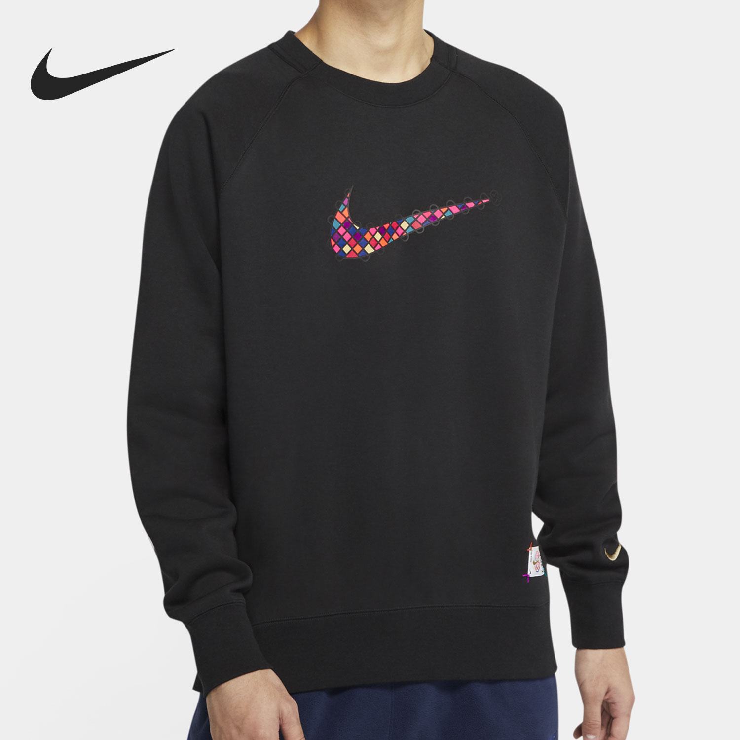 Nike/耐克正品男子CNY 圆领运动休闲套头衫卫衣DH1381 DH1382