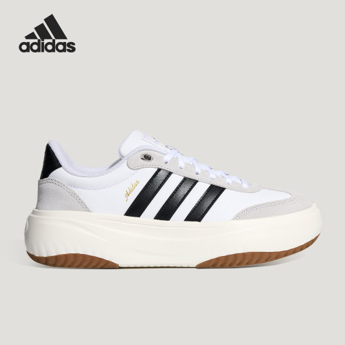 Adidas/阿迪达斯正品FLARE PLATFORM女士经典厚底运动鞋KH6913