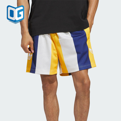 Adidas/阿迪达斯正品三叶草男女时尚透气经典运动篮球短裤JD5187