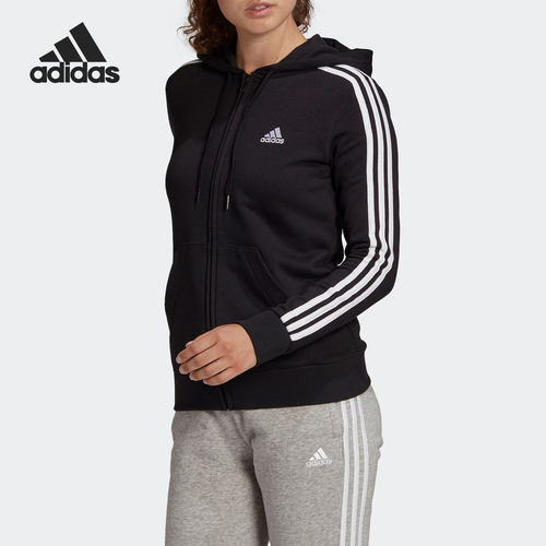 Adidas/阿迪达斯官方正品休闲女子时尚潮流运动夹克外套 GL0792