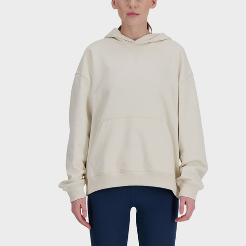 New Balance/NB正品运动女子时尚简约连帽卫衣套头衫WT41537-LIN