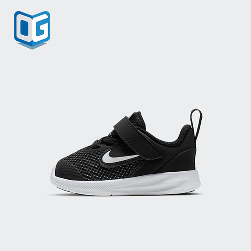 Nike/耐克正品Downshifter9新款婴童黑色经典休闲鞋AR4137-002