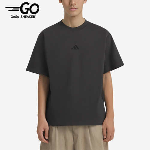 Adidas/阿迪达斯正品套头运动风休闲短袖T恤男短袖T恤KB4874