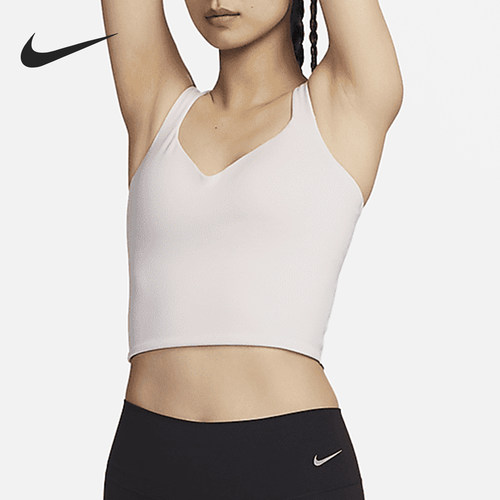 Nike/耐克正品新款女士中强度支撑运动内衣式背心FN0544-104