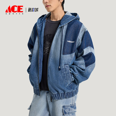 Adidas/阿迪达斯正品三叶草男士亲肤时尚宽松日常休闲外套KR5056