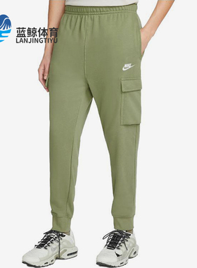 Nike/耐克正品春秋男士简约印花松紧束脚工装裤CZ9954-334
