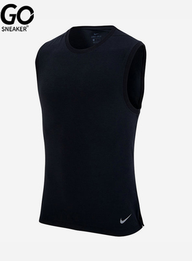 Nike/耐克正品Dri-FIT运动背心新款男经典黑色运动背心CN9819-010