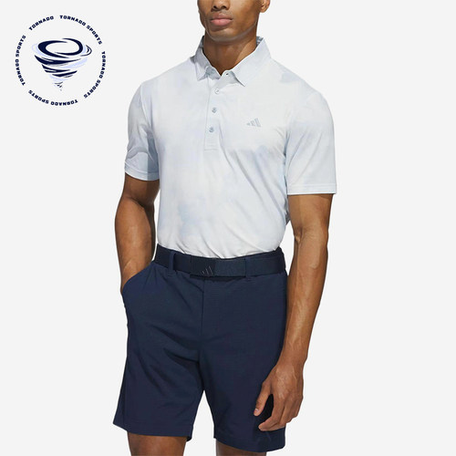 Adidas/阿迪达斯正品达斯Polo男白色夏日柔软经典亲肤短袖JN9143