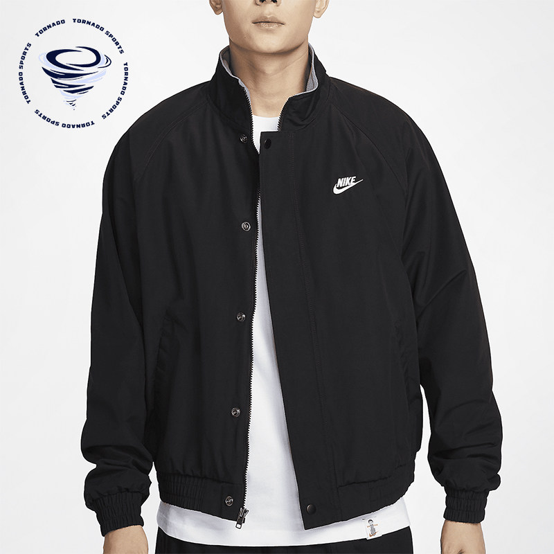 耐克男士摇粒绒里料加绒夹克