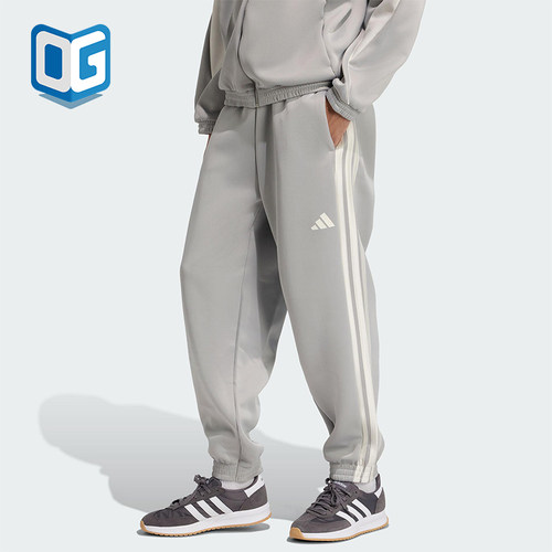 Adidas/阿迪达斯正品M STADIUM PT男士休闲针织束脚运动裤JX5621
