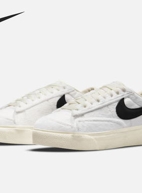 Nike/耐克正品Blazer Platform女子绒毛低帮板鞋DO2115-133