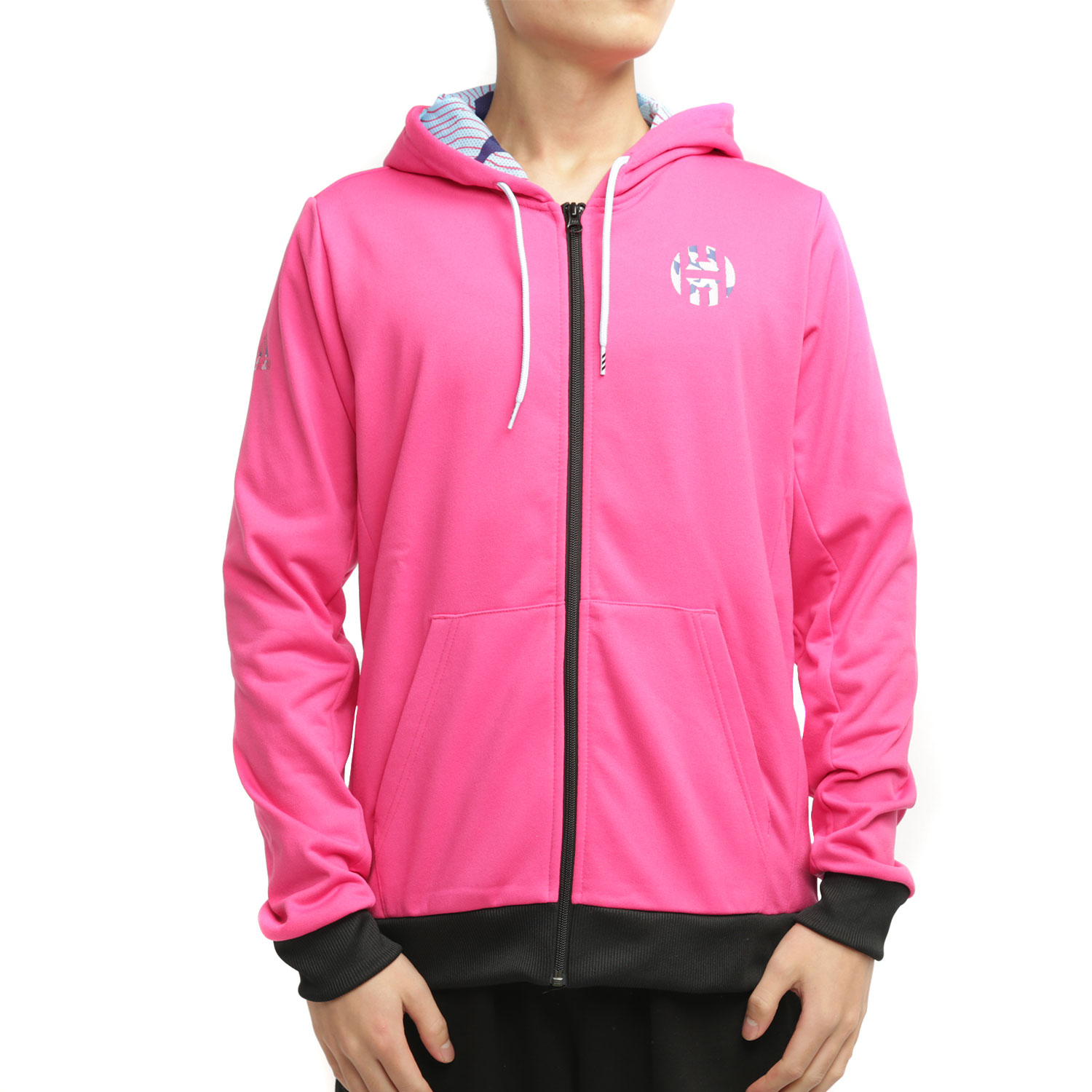 Adidas/阿迪达斯正品新款男子篮球运动连帽夹克外套FM0030 FM0031
