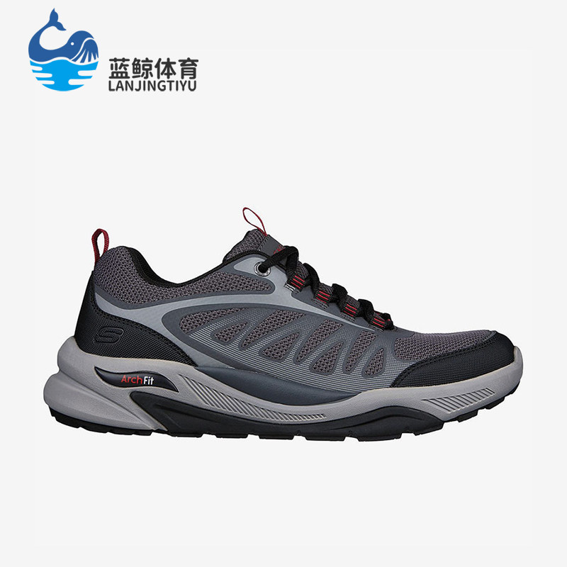 Skechers/斯凯奇正品冬季男士户外登山低帮防滑耐磨运动鞋