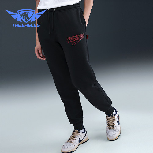 Nike/耐克正品Stranger Things男士运动束脚针织长裤IF8524-010