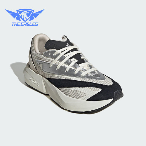 Adidas/阿迪达斯正品LIGHTBLAZE女士运动缓震日常跑步鞋JR7208
