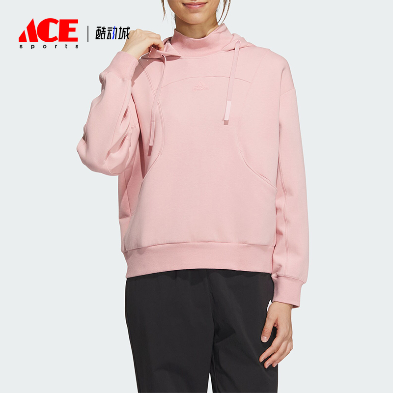 Adidas/阿迪达斯正品新款女士宽松连帽休闲运动卫衣IZ1627