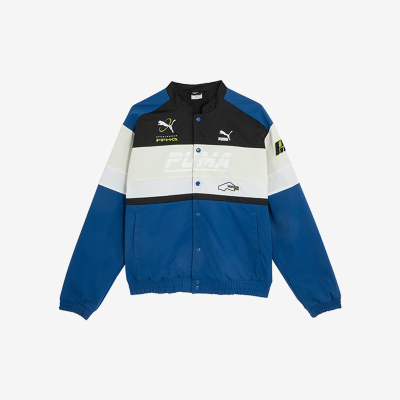 Puma/彪马官方正品春季新款男女款运动休闲立领梭织外套625815-17