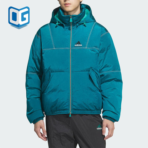 Adidas/阿迪达斯正品EQT DOWN JACKET男士经典保暖羽绒服KA7980