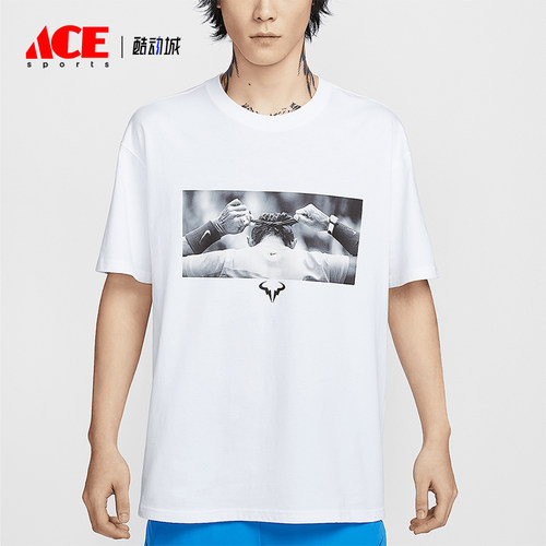 Nike/耐克正品Rafael Nadal 男士宽松透气短袖T恤IM5971-100