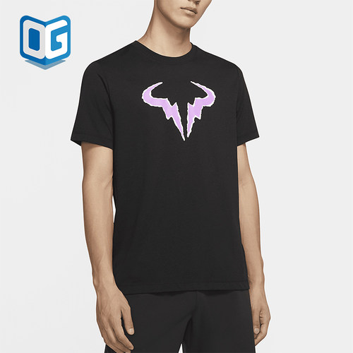 Nike/耐克正品Court Dri-FIT Rafa男士经典网球短袖DA5400-010
