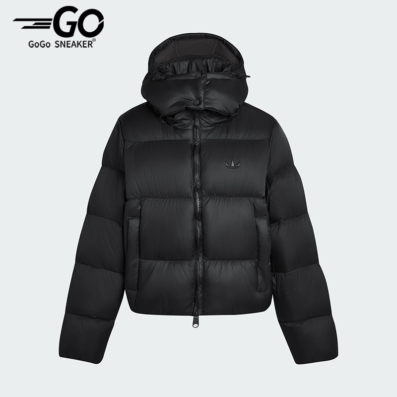 Adidas/阿迪达斯正品三叶草女士休闲简约经典保暖羽绒服KG4905