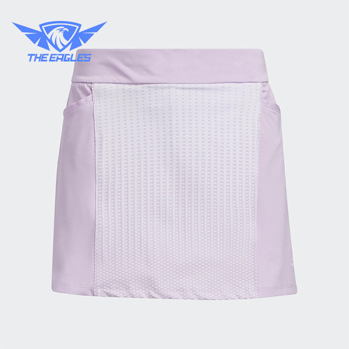 Adidas/阿迪达斯正品夏季大童休闲时尚印花高尔夫运动短裙HG5898