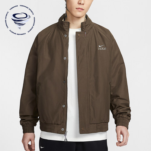 Nike/耐克正品2025冬季款男士日常立领耐穿刺绣外套IQ3705-212