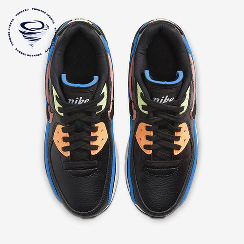 Nike/耐克正品AirMax90SE新款儿童黑色鞋跑步鞋CK4068-001