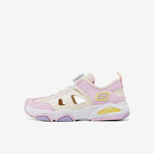 Skechers/斯凯奇正品夏季款儿童透气旋转扣包头运动凉鞋319204L