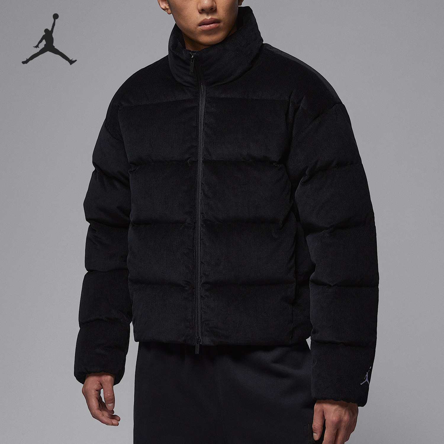 Nike/耐克官方正品JORDAN男士立领保暖耐穿运动羽绒服HV0537-010