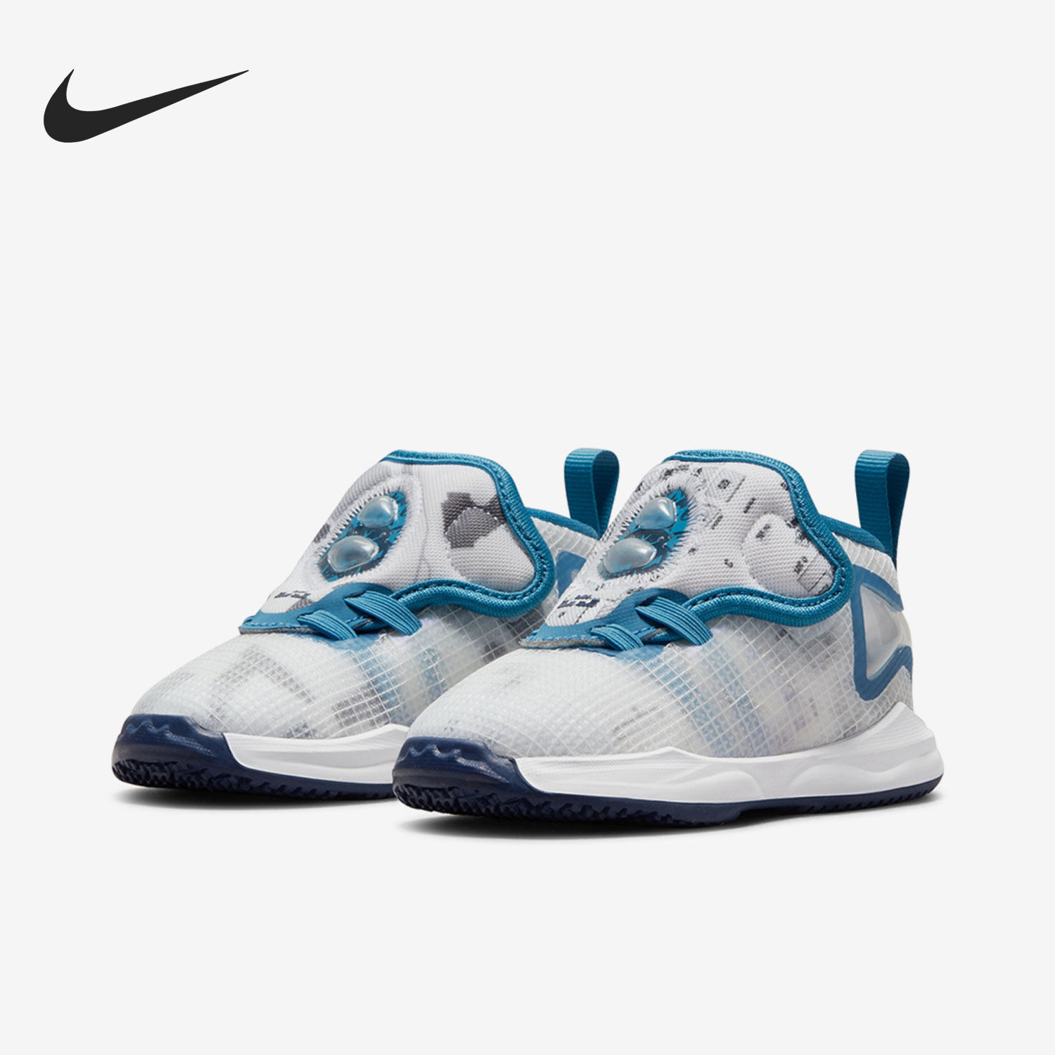 Nike/耐克正品OUTLETS LeBron XIX (TD)婴童运动鞋DD0417-100