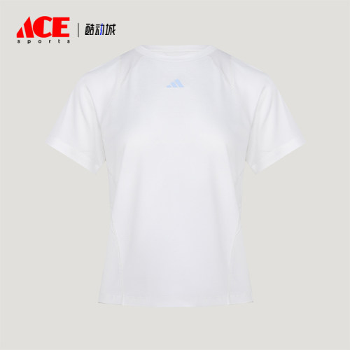 Adidas/阿迪达斯正品COLSENSETE新款女白色运动经典短袖T恤IA6099