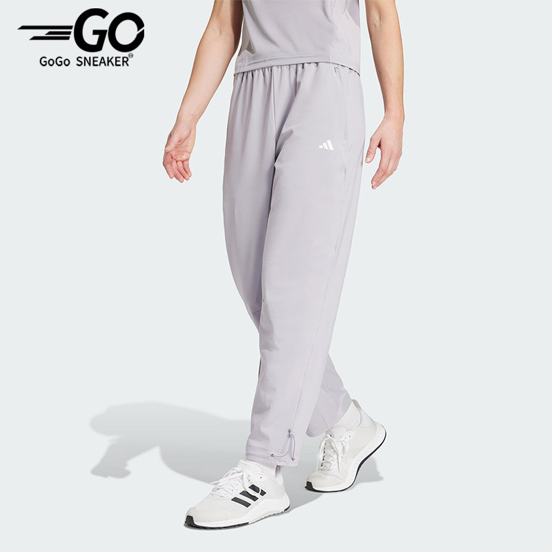 Adidas/阿迪达斯正品TRN P CR女士温暖束脚运动健身裤IX6848 - 实物图