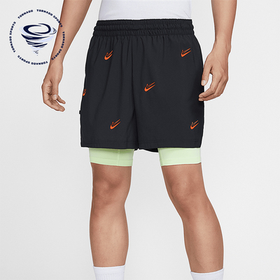 Nike/耐克正品KD DNA男士二合一篮球透气训练经典短裤HJ4216-011