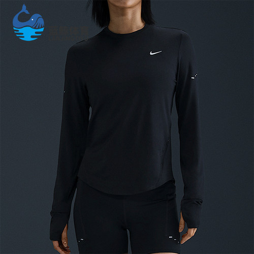 Nike/耐克正品Swift Dri-FIT女士跑步健身长袖T恤HQ0504-010