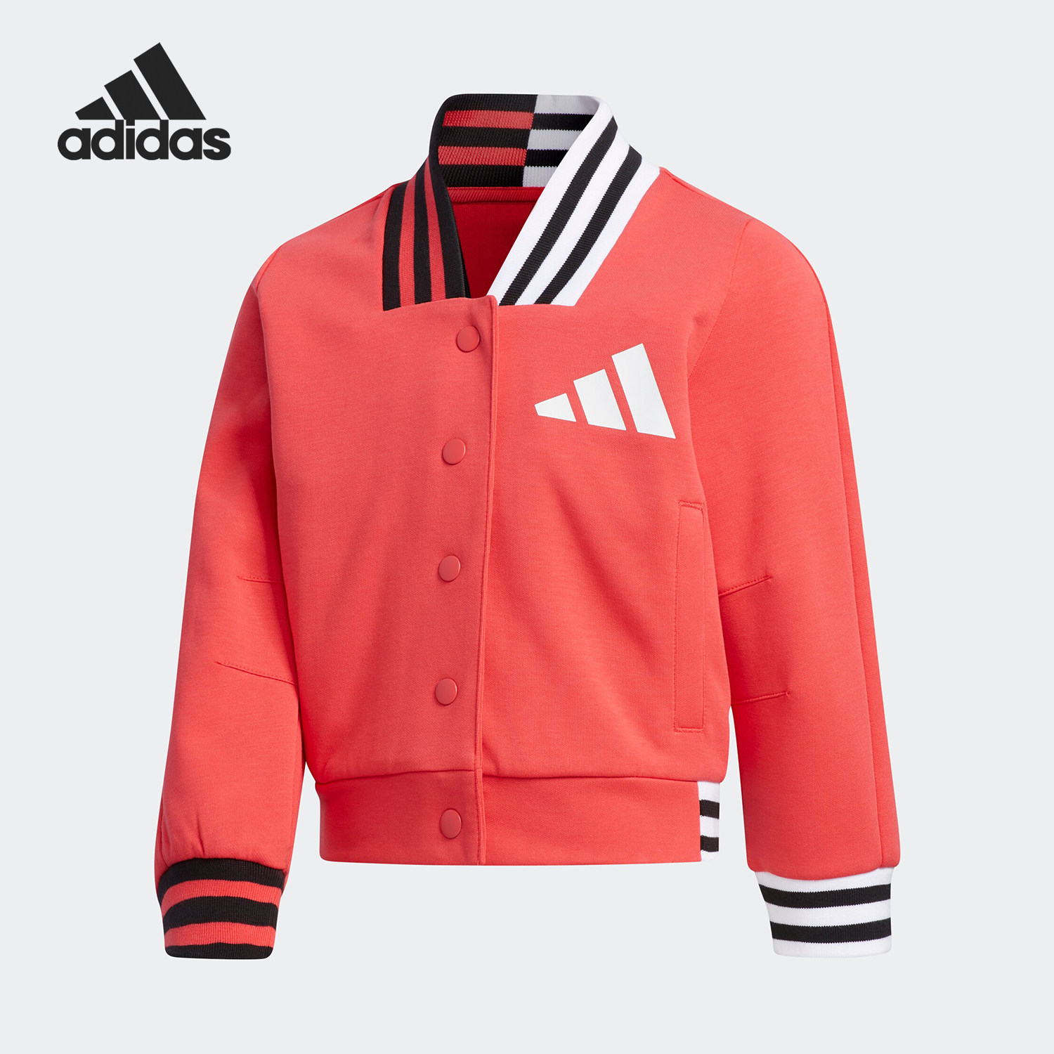 Adidas/阿迪达斯正品运动小童单排扣休闲立领夹克外套FM9715,童装/婴儿装/亲子装,普通外套,淘宝优惠券,粉丝福利购,淘宝优惠卷