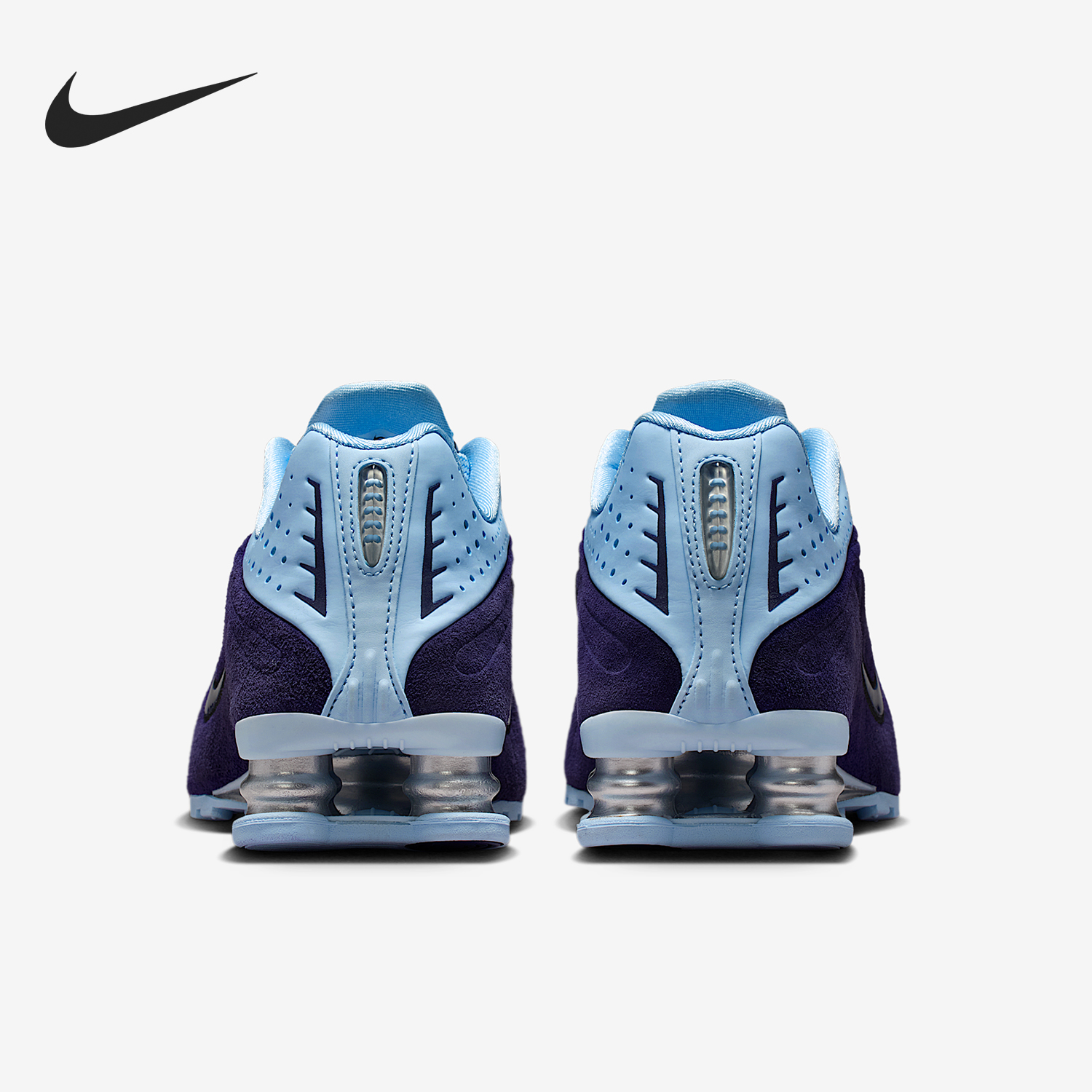 Nike/耐克官方正品W NIKE SHOX R4女士复古缓震跑步鞋HQ7739-500