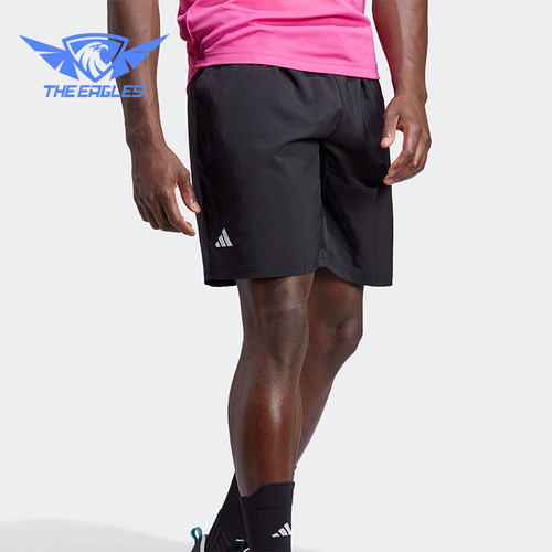Adidas/阿迪达斯正品夏季男士运动网球透气梭织短裤HS3253